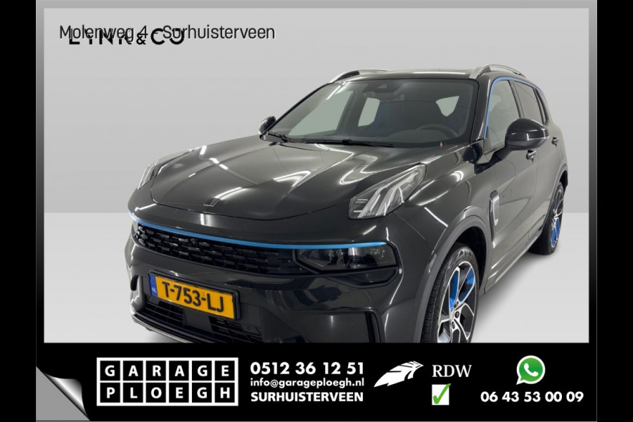Lynk & Co 01 1.5 PHEV 262PK Adapt.Cruise ZwarteHemel 360° Cam Carplay Plug-in Stoelverw Vol opties!