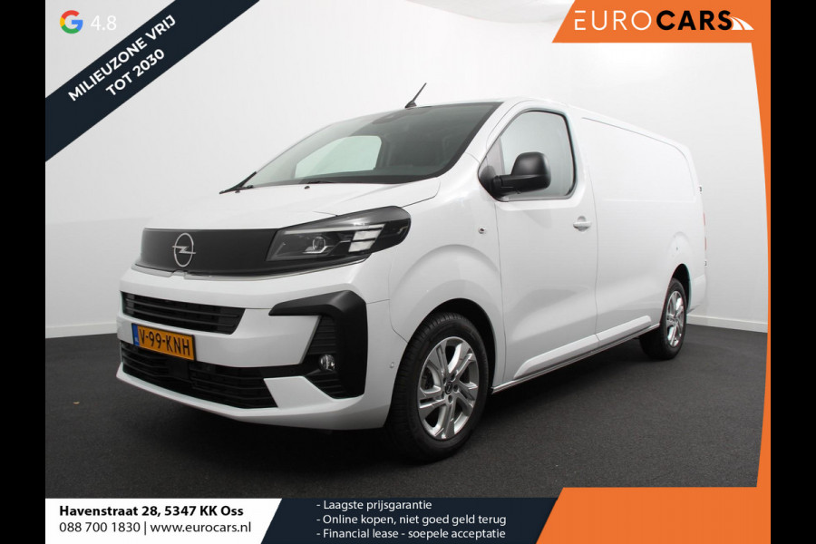Opel Vivaro 2.0 BlueHDi 180 S&S L3 Automaat Apple Carplay /  Android Auto Parkeersensoren V+A Trekhaak Camera Navigatie Cruise Control LED koplampen houten afwerking laadruimte