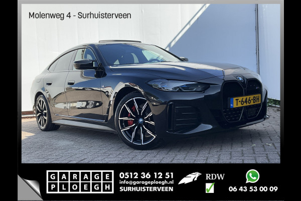 BMW i4 M50 M-Sport 84kWh 544PK Pano Laser HUD Harman/Kardon Elek.Trekhaak Leer BOMVOL!