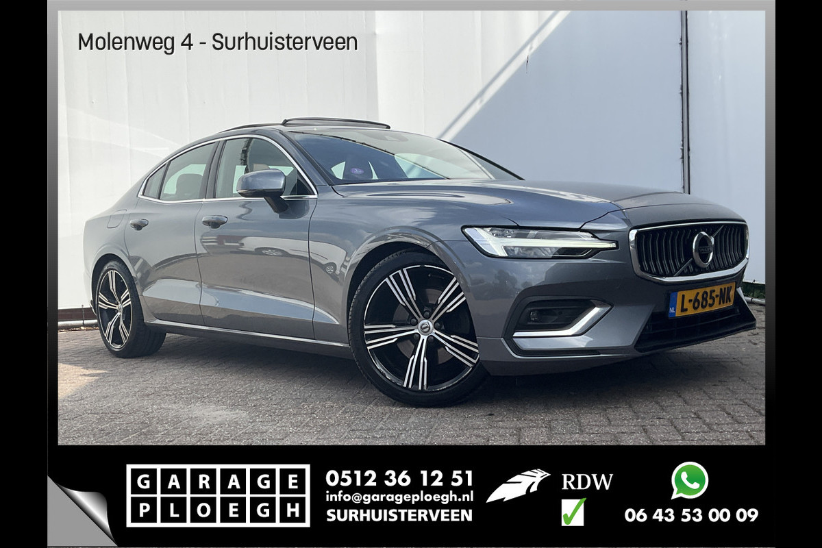 Volvo S60 2.0 B3 Inscription Pano Harman/Kardon Leer Stoel/Stuurverw Voll.Onderhouden!
