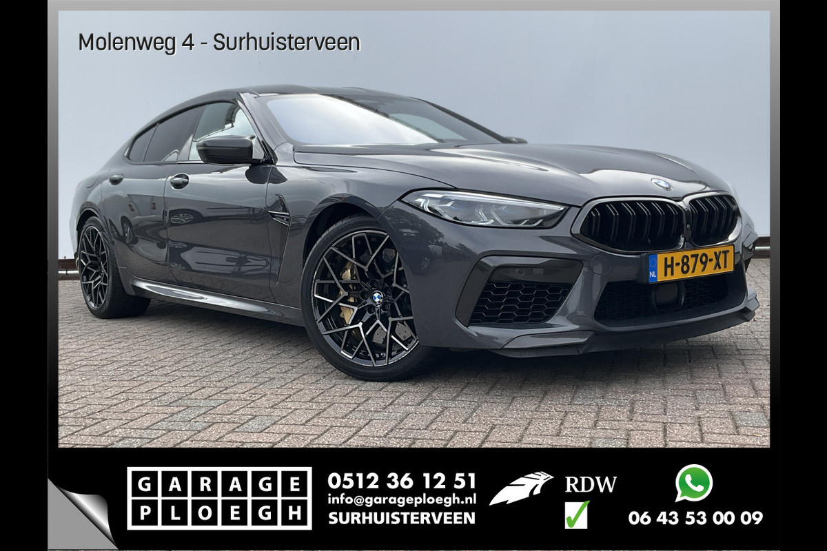 BMW 8 Serie Gran Coupé M8 Competition Keramisch Bowers&Wilkins HUD Carbon SoftClose Leder Voll.Onderhouden!