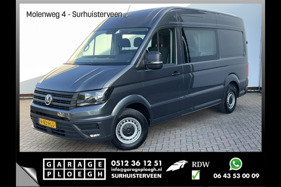 Volkswagen Crafter 6-Pers 30 2.0 TDI Dubbele Cabine L2H2 Comfortline Trekhaak Cam NL-Bus Voll.Onderhouden!