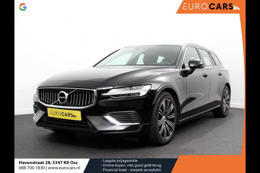 Volvo V60 2.0 T8 390pk Recharge AWD Inscription Expression | Navigatie | Apple Carplay/Android Auto | Elektrische trekhaak| Parkeersensoren | Elektrische achterklep | Adaptive Cruise Control | Virtual Cockpit | Stoel- en stuurverwarming | Ledverlichting |  Climate Control