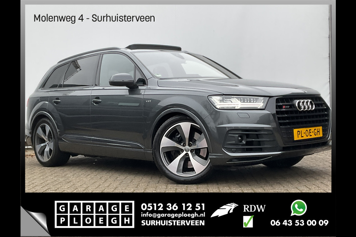 Audi SQ7 4.0 TDI Pro Line + Massage HUD Adapt.Cruise Trekhaak(3500kg) BOSE quattro