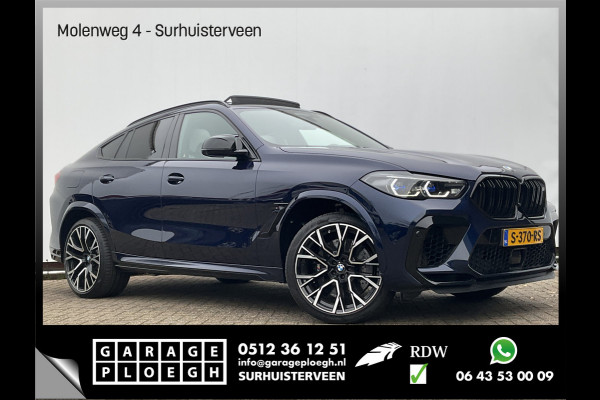 BMW X6 M Competition 626PK BTW Bowers&Wilkins Pano Nachtzicht Massage Stoelverw+Koeling BOMVOL!