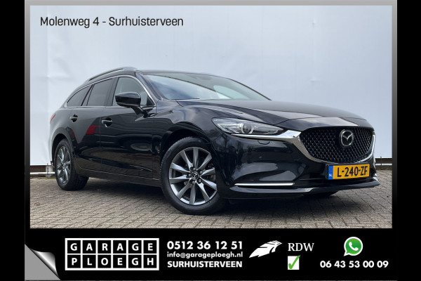 Mazda 6 Sportbreak 2.0 SkyActiv-G 165 Trekhaak Stoel/Stuurverw HUD Adap.Cruise 360Cam Dealer-OH!