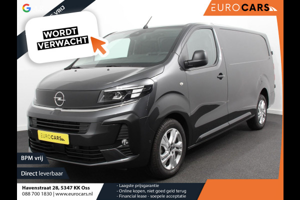 Opel Vivaro 2.0 BlueHDi 180 S&S L3 Automaat Apple Carplay /  Android Auto Parkeersensoren V+A Trekhaak Camera Navigatie Cruise Control LED koplampen houten afwerking laadruimte