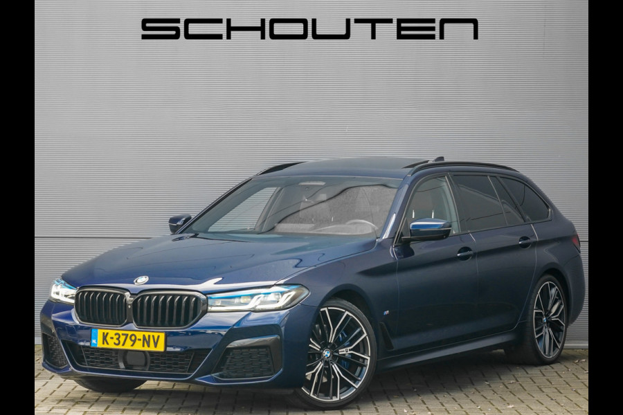 BMW 5 Serie Touring 530i High Executive M-Sport Pano Laser ACC H/K Memory 20"