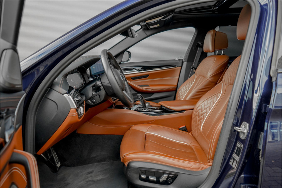 BMW 5 Serie Touring 530i High Executive M-Sport Pano Laser ACC H/K Memory 20"
