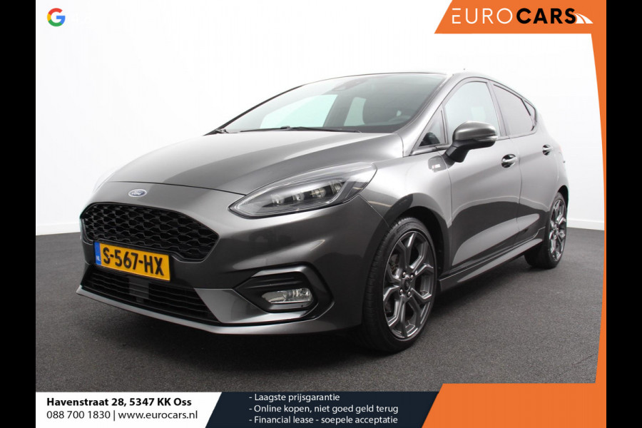 Ford Fiesta 1.0 EcoBoost 155pk Hybrid ST-Line Navigatie Climate Control Stoelverwarming Extra Getint Glas Cruise Control Lichtmetalen Velgen