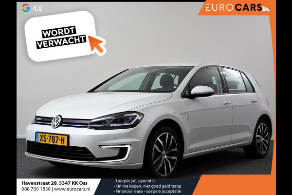 Volkswagen e-Golf | Navigatie | Climate Control Bluetooth | Cruise Control Adaptive | Lichtmetalen Velgen |