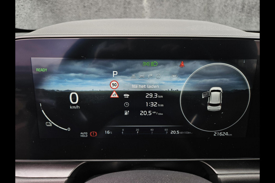 Kia Niro EV DynamicLine 64.8 kWh | Automaat | Camera | Navi | H-Leder | Apple Carplay/Android Auto | Key-Less | Clima | 17" Velgen | PDC | Cruise | LED |