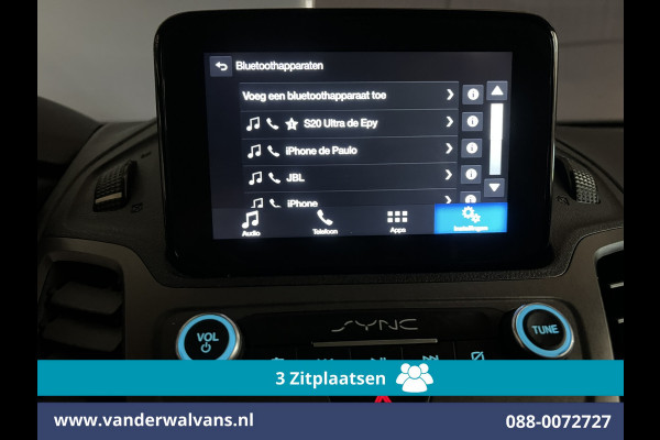 Ford Transit Connect 1.5 EcoBlue L1H1 Euro6 Airco | 3-Zits | Camera | Apple Carplay | Android Auto | Cruisecontrol Verwarmde voorruit, Trekhaak, Parkeersensoren, Bijrijdersbank