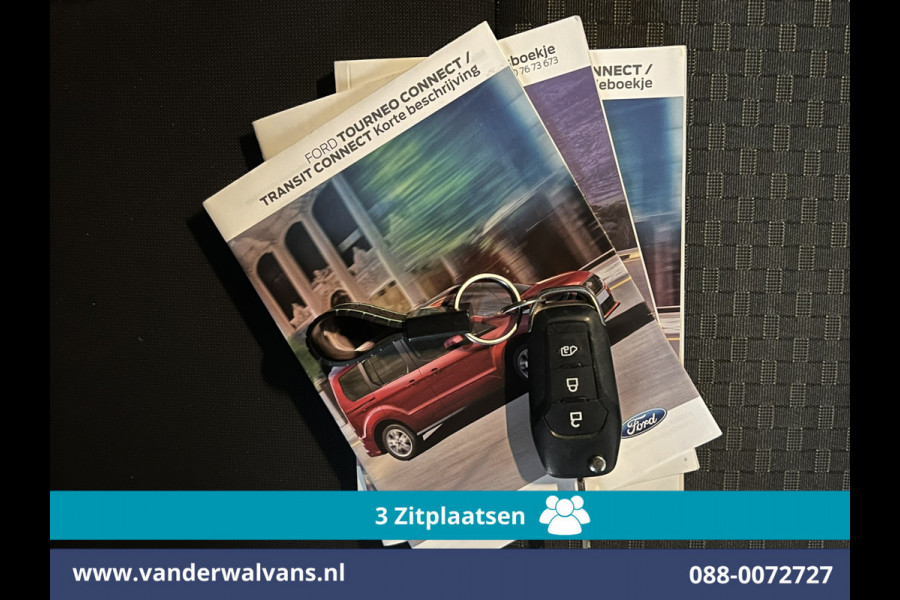 Ford Transit Connect 1.5 EcoBlue L1H1 Euro6 Airco | 3-Zits | Camera | Apple Carplay | Android Auto | Cruisecontrol Verwarmde voorruit, Trekhaak, Parkeersensoren, Bijrijdersbank