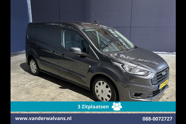 Ford Transit Connect 1.5 EcoBlue 100pk L2H1 Euro6 Airco | 3-Zits | Camera | Navigatie | Verwarmde voorruit Parkeersensoren, Bijrijdersbank