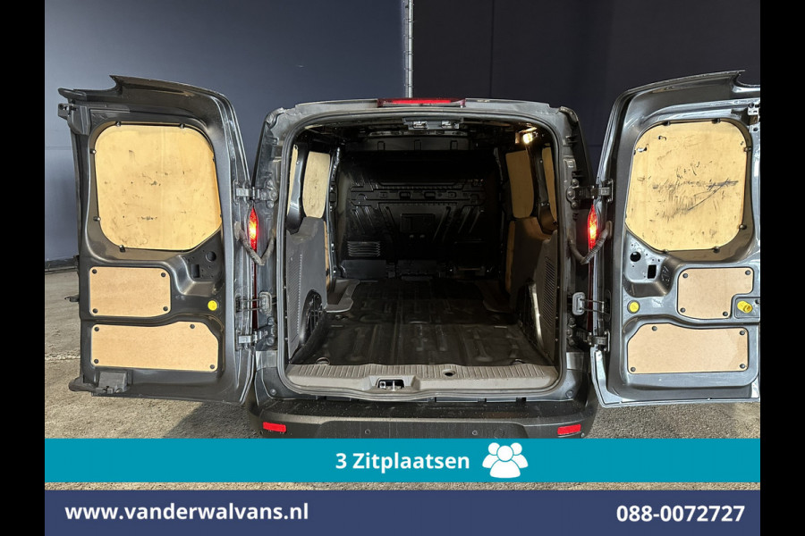 Ford Transit Connect 1.5 EcoBlue 100pk L2H1 Euro6 Airco | 3-Zits | Camera | Navigatie | Verwarmde voorruit Parkeersensoren, Bijrijdersbank