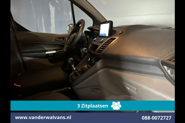 Ford Transit Connect 1.5 EcoBlue 100pk L2H1 Euro6 Airco | 3-Zits | Camera | Navigatie | Verwarmde voorruit Parkeersensoren, Bijrijdersbank