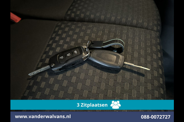 Ford Transit Connect 1.5 EcoBlue 100pk L2H1 Euro6 Airco | 3-Zits | Camera | Navigatie | Verwarmde voorruit Parkeersensoren, Bijrijdersbank