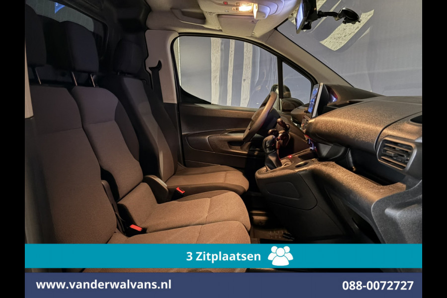 Peugeot Partner 1.5 BlueHDI 102pk L2H1 Euro6 Airco | 3-Zits | Apple Carplay | Camera | Cruisecontrol | Trekhaak Android Auto, Parkeersensoren, Bijrijdersbank