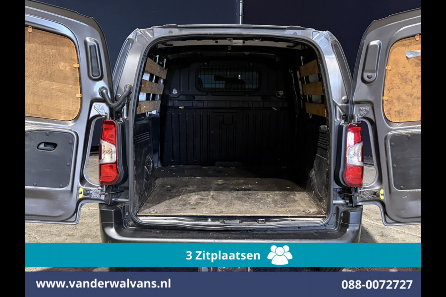 Peugeot Partner 1.5 BlueHDI 102pk L2H1 Euro6 Airco | 3-Zits | Apple Carplay | Camera | Cruisecontrol | Trekhaak Android Auto, Parkeersensoren, Bijrijdersbank