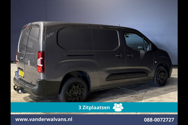 Peugeot Partner 1.5 BlueHDI 102pk L2H1 Euro6 Airco | 3-Zits | Apple Carplay | Camera | Cruisecontrol | Trekhaak Android Auto, Parkeersensoren, Bijrijdersbank