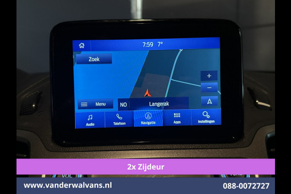 Ford Transit Connect 1.5 EcoBlue 100pk L2H1 Euro6 Airco | 2x zijdeur | Camera | Navigatie | Apple Carplay | Cruisecontrol Verwarmde voorruit, Parkeersensoren