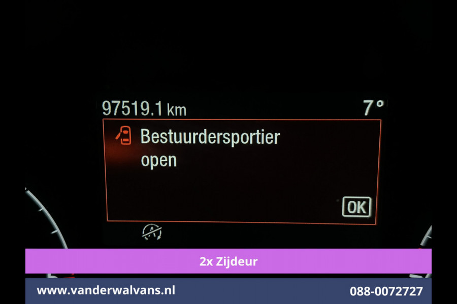Ford Transit Connect 1.5 EcoBlue 100pk L2H1 Euro6 Airco | 2x zijdeur | Camera | Navigatie | Apple Carplay | Cruisecontrol Verwarmde voorruit, Parkeersensoren