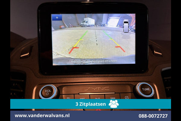 Ford Transit Connect 1.5 EcoBlue 100pk L2H1 Euro6 Airco | 3-Zits | Camera | Navigatie | Verwarmde voorruit Parkeersensoren, Bijrijdersbank