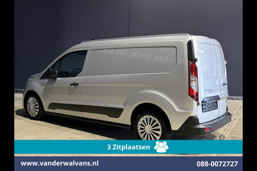 Ford Transit Connect 1.5 EcoBlue 100pk L2H1 Euro6 Airco | 3-Zits | Camera | Navigatie | Verwarmde voorruit Parkeersensoren, Bijrijdersbank