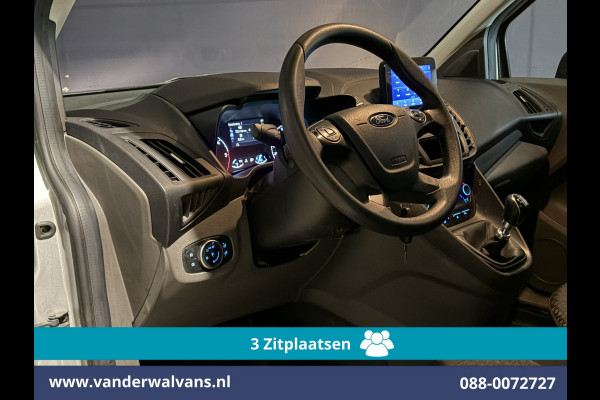Ford Transit Connect 1.5 EcoBlue 100pk L2H1 Euro6 Airco | 3-Zits | Camera | Navigatie | Verwarmde voorruit Parkeersensoren, Bijrijdersbank