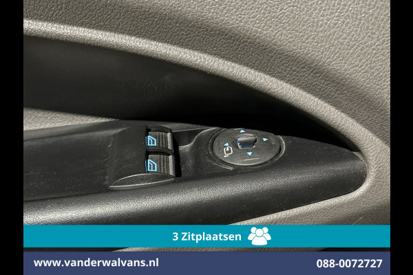 Ford Transit Connect 1.5 EcoBlue 100pk L2H1 Euro6 Airco | 3-Zits | Camera | Navigatie | Verwarmde voorruit Parkeersensoren, Bijrijdersbank