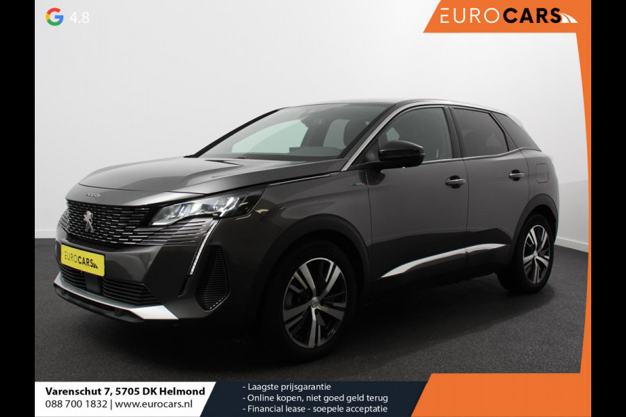 Peugeot 3008 1.6 Hybrid 225PK Allure Pack Navigatie Apple Carplay/Android Auto Camera Parkeersensoren Adaptive Cruise Control Dodehoek assistent Stoelverwarming Climate Control Virtual Cockpit  Lichtmetalen velgen