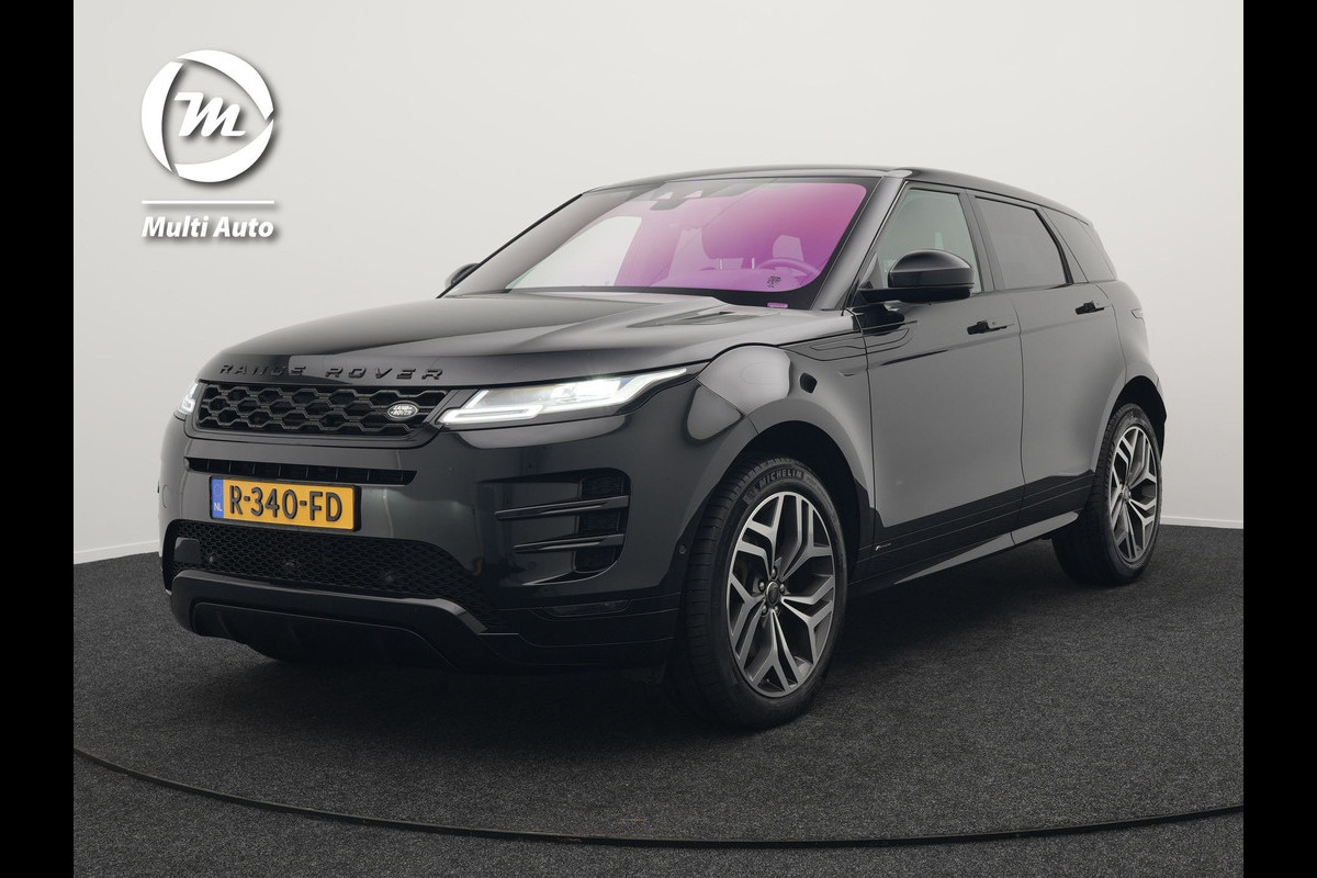 Land Rover Range Rover Evoque P200 AWD R-Dynamic | Afneembare Trekhaak | Meridian Audio | 20" L.M | Lederen Sportstoelen Memory & Verwarmd | Apple Carplay | Camera | LED |