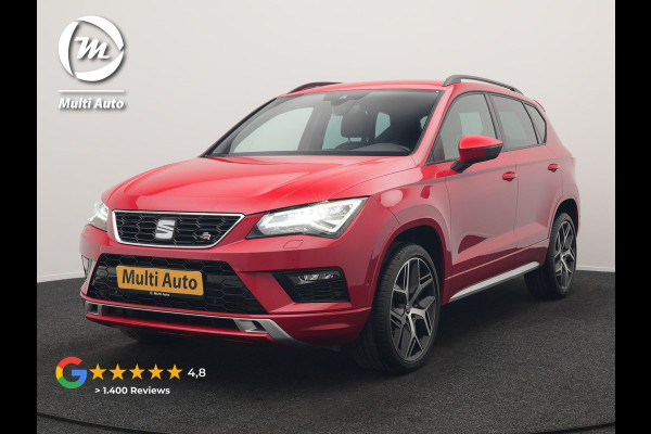Seat Ateca 1.5 TSI FR DSG 150pk Dealer O.H. | Adaptive Cruise | Camera | Beats Audio | Alcantara Sportstoelen Verwarmd | 19"L.M | Apple Carplay | Sfeerverlichting | Keyless | Blis | Navigatie | DAB |