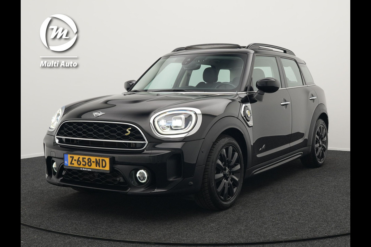 MINI Countryman 2.0 Cooper S E ALL4 Chili PHEV 222pk | Panodak | Adaptive Cruise | Head-up Display | Carplay | LED | Lederen Sportstoelen Verwarmd | Plug in Hybrid