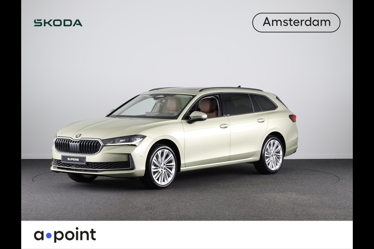 Škoda Superb First Edition Combi 1.5 TSI m-HEV 150pk DSG-7 | Panoramadak | Leder | Light & View |