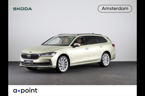 Škoda Superb First Edition Combi 1.5 TSI m-HEV 150pk DSG-7 | Panoramadak | Leder | Light & View |