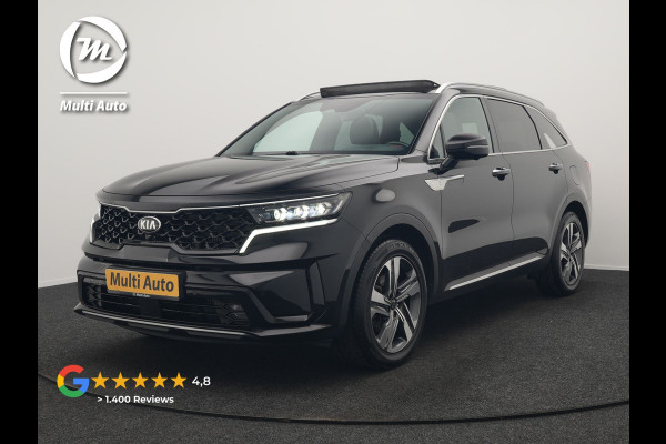 Kia Sorento 1.6 T-GDI 4WD ExecutiveLine PHEV 265pk Dealer O.H. | Trekhaak Afn. | Panodak | Adaptive Cruise | Head Up | Luxe Lederen Comfortstoelen Memory & Ventilatie | 360 Camera | Bose Sound | Stoelen & Stuur Verwarmd | Blis | Keyless | Plug In Hybrid