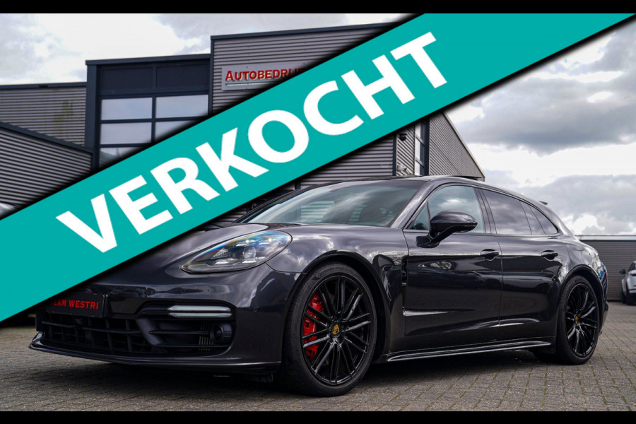 Porsche Panamera Sport Turismo 2.9 4 E-Hybrid | Sport Chrono | Massasge | Panorama | BoseSound | Achteras bsturing | Sport uitlaat