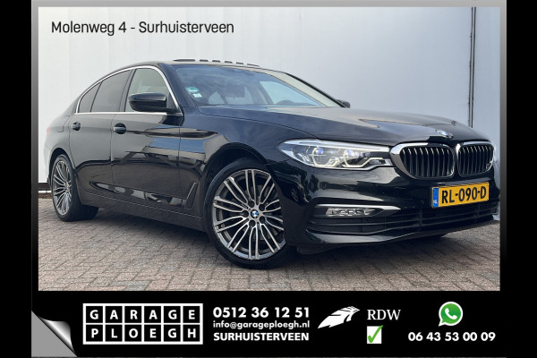 BMW 5 Serie 520D High Executive Pano.dak Leer Memory Stoelverw Led NL-Auto Volledig-OH!