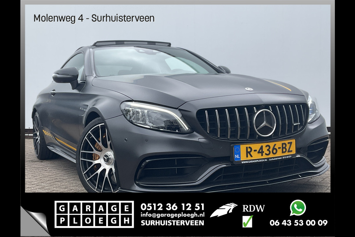 Mercedes-Benz AMG C Coupé 63 S Final Edition NL-Geleverd |1 of 499| Keramisch Carbon Designo graphitgrau magno