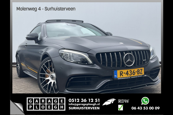 Mercedes-Benz AMG C Coupé 63 S Final Edition NL-Geleverd |1 of 499| Keramisch Carbon Designo graphitgrau magno
