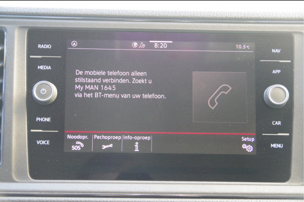 MAN TGE 3.180 35 2.0 L3H3 AUT. LED, LEDER, TREKHAAK, STOELVERWARMING, CAMERA, NAVI, CRUISE, CLIMA, PARKEERSENSOREN, VOORRUIT VERWARMING