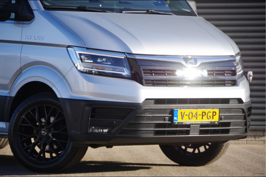 MAN TGE 3.180 35 2.0 L3H3 AUT. LED, LEDER, TREKHAAK, STOELVERWARMING, CAMERA, NAVI, CRUISE, CLIMA, PARKEERSENSOREN, VOORRUIT VERWARMING
