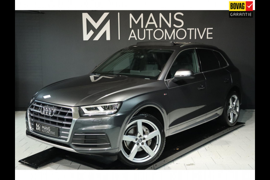 Audi Q5 45 TFSI 3x S-Line QUATTRO / PANODAK / VIRTUAL / KEYLESS / CAMERA / STOELVERW / DEALER SERVICE!