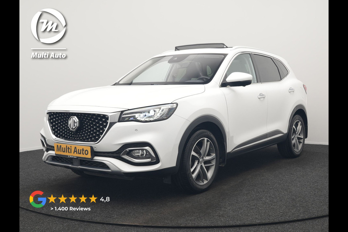 MG EHS 1.5 TGDI Luxury PHEV 258pk Dealer O.H | Panodak | Adaptive Cruise | 360 Camera | Sfeerverlichting | Lederen Sportstoelen Verwarmd | Apple Carplay | Keyless | LED Koplampen | Virtual | Navigatie | DAB | Plug In Hybrid |