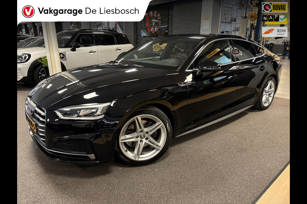 Audi A5 Sportback 2.0 TFSI Sport S-line Edition / leer / navi / boeken / origineel Nederlands