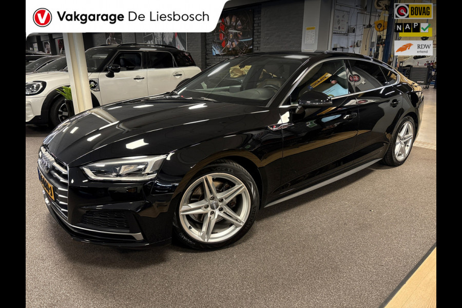 Audi A5 Sportback 2.0 TFSI Sport S-line Edition / leer / navi / boeken / origineel Nederlands
