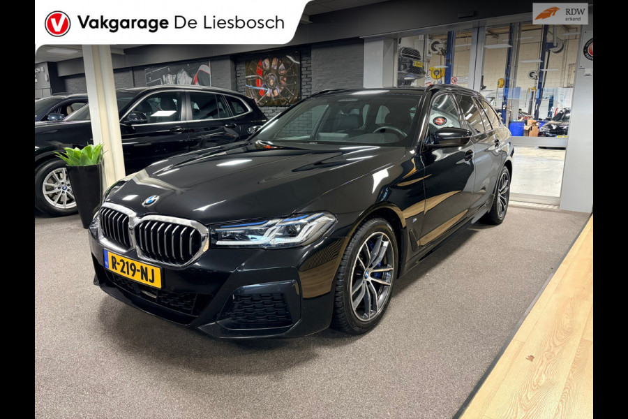 BMW 5 Serie Touring 540i xDrive M-sport High Executive / Panoramadak / Leder / Laser-led / head-up / trekhaak