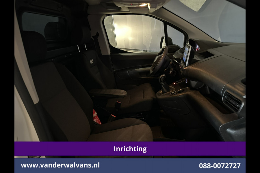 Peugeot Partner 1.5 BlueHDI 102pk L1H1 inrichting Omvormer Euro6 Airco | Trekhaak | Apple Carplay | Cruisecontrol Android auto, Dakdragers, parkeersensoren,